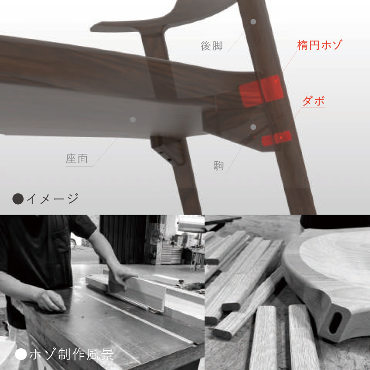 フロストダイニングチェア5